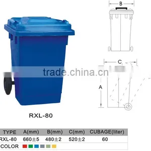 Injection Dustbin Mouldgarbage Bin Mould thumbnail-1