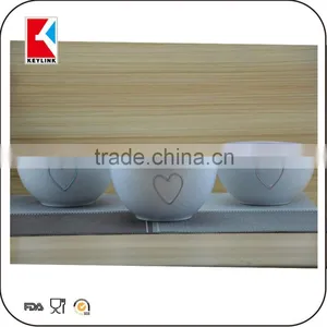 Bulk Logo Printed Matt Finish Cereal Bowl Soup Ceramic Bowl thumbnail-5