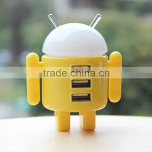 Cheap Funny Cute Robot 3 Ports Usb 2.0 Hub for Promotions thumbnail-1
