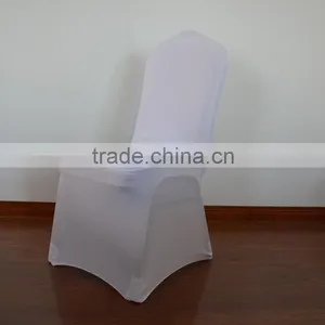 Cheap White Spandex Wedding Chair Cover for Sale thumbnail-1