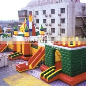 Inflatable Bouncy Castle Outdoor Playground Inflatable Playground thumbnail-1
