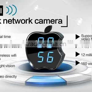 P2P Network Mini IP Camera H.264 HD 720P Support Night Vision Clock WIFI Camera thumbnail-3