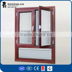ROGENILAN 568 Series Top Quality Heat Insulation Broken Bridge Aluminum Alloy Casement Window Made in China thumbnail-4