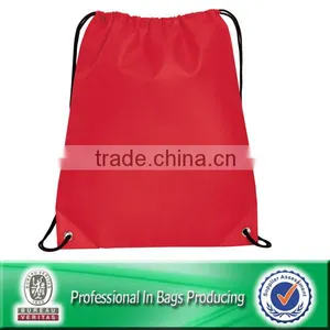 Custom Cheap Polyester Drawstring Waterproof Duffel Bag thumbnail-1