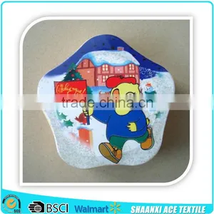100% Cotton Terry Christmas Compressed Towel Christmas Holiday Compressed Magic Towel thumbnail-1