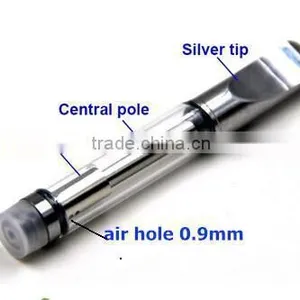 2016 USA Hot Wickless 0.5ml Glass Cbd Oil Glass Tank Thick CBD Oil 510 Oil Tank Quality Choice thumbnail-1