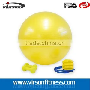 VST023 Ningbo Virson Design Hot Sell 75cm Yoga Balls With Pump thumbnail-6
