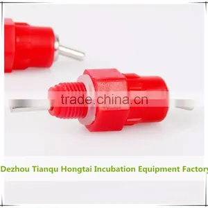 Inner Buckle Type Water Drip Head Automatic Nipple Chicken Drinker thumbnail-1