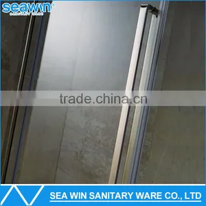 Rectangular Shape High Quality 304 Stainless Steel Hardware Shower Glass Partition thumbnail-3