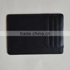 Men's RFID Blocking Genuine Leather Wallet ID Men thumbnail-3