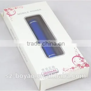 2016 Wholesale Cylinder Shape Power Bank,2600 Mah Power Bank With LED Light thumbnail-6