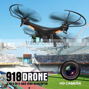 Toys & Hobbies Quadcopter With HD Camera 720P FQ777 918C Headless Mode One Key Return 6AXIS GYRO LED RTF Explorers VS Syma X5C thumbnail-1