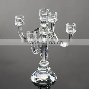 Crystal Pedestal Candleholder thumbnail-1