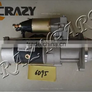 Excavator Engine 6D95 Starting Motor Excavator Parts thumbnail-1