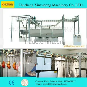 Electic Coal Heating Hanging Chicken Duck Frying Production Line thumbnail-1