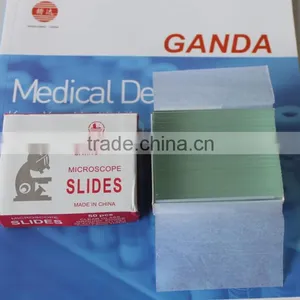 Single Frosted End Borosilicate Glass Microscope Slides thumbnail-1