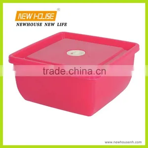4 PCS High Quality Plastic Microwave Food Storage Container thumbnail-1