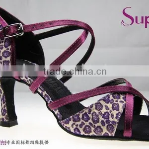 Leopard Character Latin Dance Shoes for Women thumbnail-4