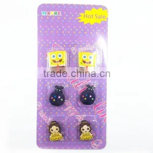 Cartoon Finger Rings/cute Rubber Rings/promotional Soft Pvc Finger Rings thumbnail-3