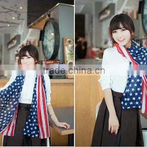 Bright Color Popular Fashion Cheap Scarf for Young Girls thumbnail-3