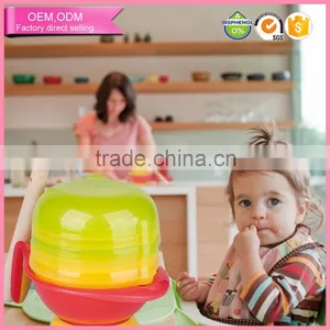 Multifunction Homemade Bpa Free pp Plastic Food Mash Bowl Baby Dinner Set thumbnail-3