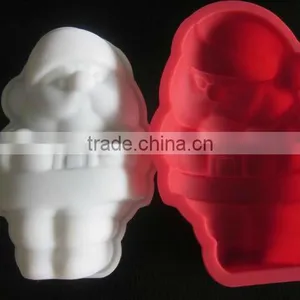 FDA & LFGB Standard Santa Claus Design Silicone Baking Molds thumbnail-2