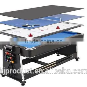 5' Factory Promotion 5 in 1 Multi Games Table. Poker Table, Table Tennis Table, Dinning Table, Air Hockey Table, Pool Table thumbnail-1