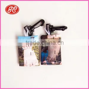 Key Chain With Customized Colorful Printing Logo Microfiber Cleaning Cloth thumbnail-5