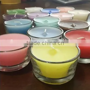 Colourful Flameless Scented Tealight Candle, Soy Wax thumbnail-1
