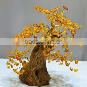 New Fashion Gemstone Wedding Tree in Citrine Crystal thumbnail-3
