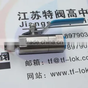 TF-LOK Stainless Steel Female & Tube NPT Ball Valves thumbnail-1