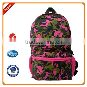 China Mini Camouflage School Bag New Models for Girls thumbnail-1