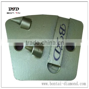 PCD Diamond Grinding Pads - 2pcs 1/3 Round PCD & 1 Bar Diamond Segment thumbnail-1