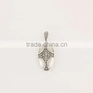 Micro Setting Jewelry Crystal Silver Necklace Jewelry Bracelet Pendant thumbnail-2