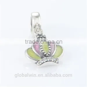Crown Bulk Charms Wholesale European Charm Bracelet Necklace 100% Real 925 Sterling Silver S181 Best Gifts For You Or Friends thumbnail-2
