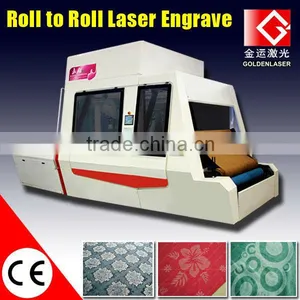 Laser Engraving Textiles of Garment Fabric Laser Engraving Machine 1.6X1.6m thumbnail-1