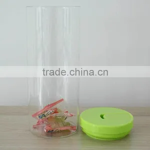 New Product 1000ml Pyrex Glass Storage Jars With Plastic Lids OEM N6505 thumbnail-3