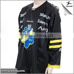 Field Hockey Tackle Twill Embroidery Ice Hockey Jersey thumbnail-2
