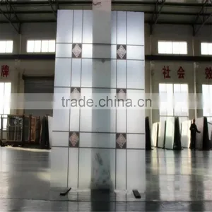 Decorative Laminated Painted Glass for Wardrobe Sliding Door Glass thumbnail-1