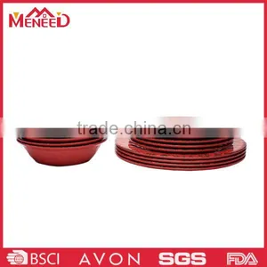 China Products Promotion Melamine Rustic Dinnerware Sets thumbnail-1