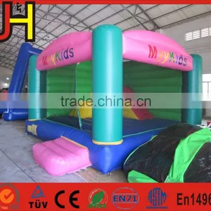 Factory Price Inflatable Bouncers With Inside Slide and Obstacle thumbnail-2