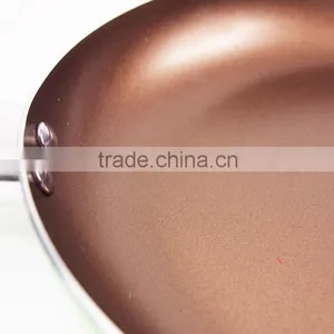 Golden Non-Stick Coating Aluminum Fry Pan As Seen On Tv thumbnail-6