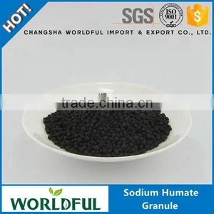 High Humic Acid Content Sodium Humate Granule for Animal Feed Additive thumbnail-1
