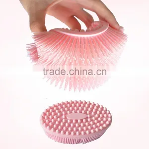 Factory Direct Wholsale Silicone Baby Bath Foam Spa Brush thumbnail-3