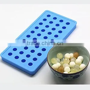 New Design Hot Selling Food Grade Flexible Silicone 40 Cavitys Ice Ball Mold thumbnail-3
