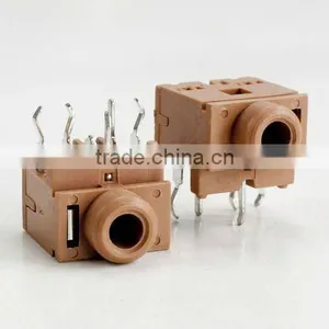 1/8" 3.5mm Stereo Socket Headphones Jack PCB Panel Mount Connectors thumbnail-1