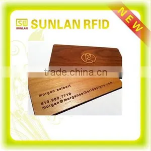 Free Sample Engraved Wooden Metal Business Name Card thumbnail-3