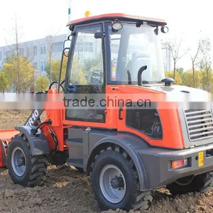 Everun CE Radlader Farm Tractor ER10 Mini Wheel Loader With Bucket for Sale thumbnail-6