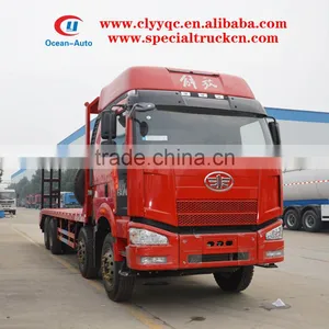 31 Ton FAW Heavy Duty Flatbed Transfer Truck thumbnail-2