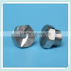 1/4",3/8",3/4" Stainless Steel or Brass Flat Fan Nozzle Nut thumbnail-3